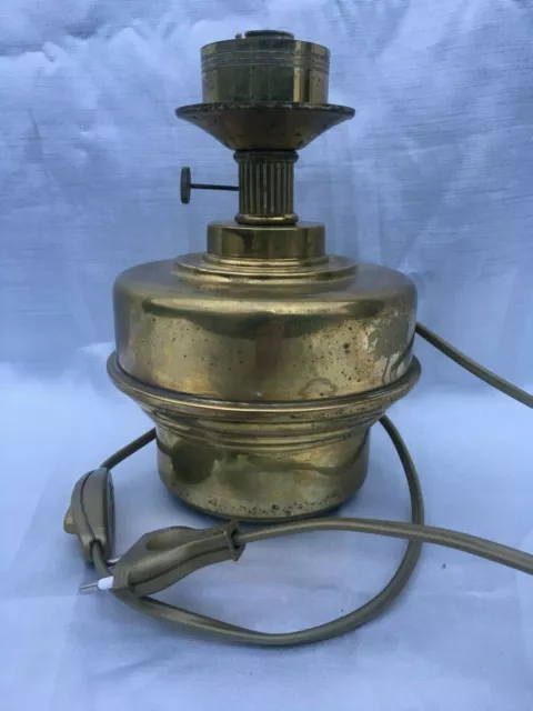 BELLE TETE MATADOR pour GRANDE LAMPE A PETROLE Laiton avec sa mèche 13  PICOTS pour LAMPE ANCIENNE COLLECTION