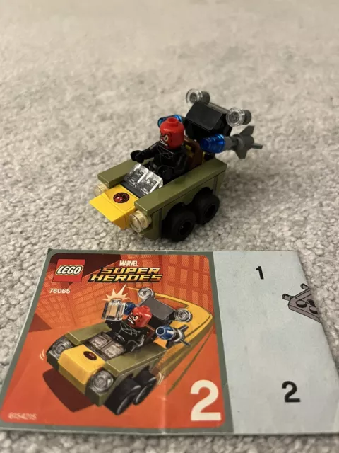 Lego Minifigure Marvel - Mighty Micros Red Skull - Set 76065