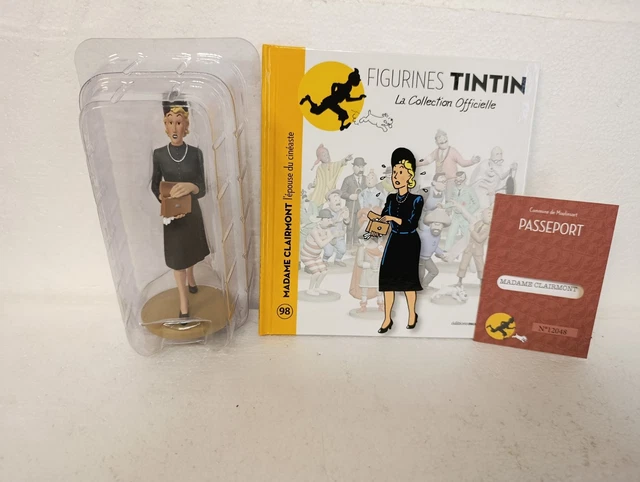 FIGURINE TINTIN COLLECTION Officielle n°57 TOURNESOL EN ROLLER neuf