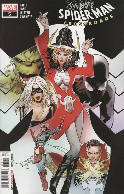 Symbiote Spider-Man: Crossroads 5 Vf/Nm Marvel Hohc 2021