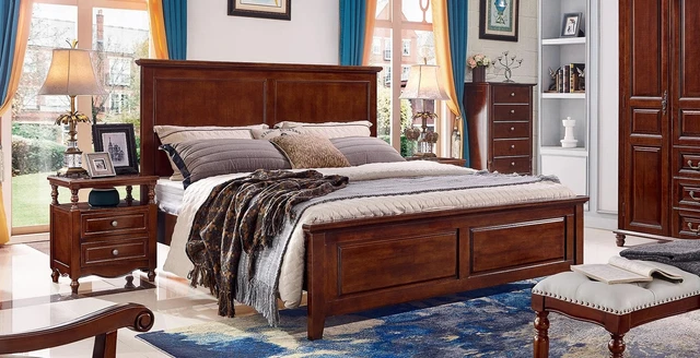 Lit Chambre à Coucher Set Design Meuble Luxe Lits 2x Nachttische 3tlg Châlit