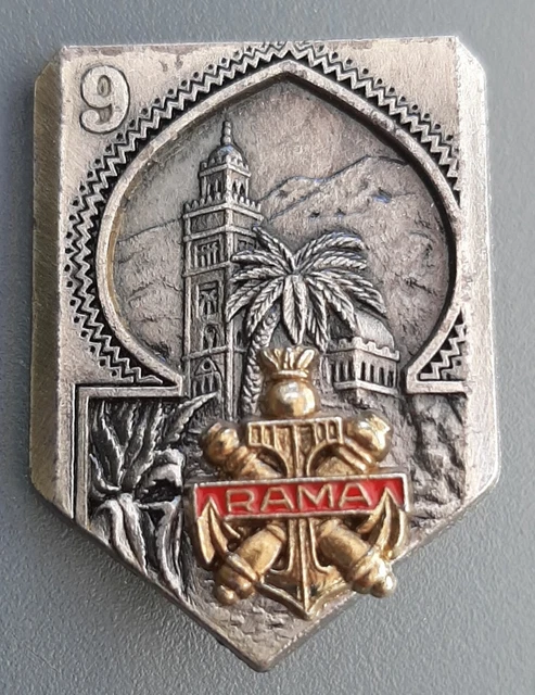 Insigne Original 15e RA PLUTON – Régiment D'Artillerie – Arthus Bertrand 1980s