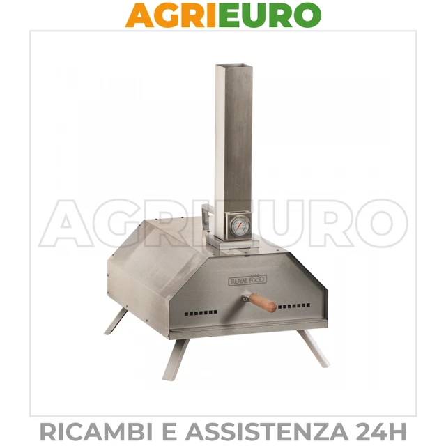 Forno per pizze a pellet Royal Food CHIPSY 13 - Capacita di cottura: 1 pizza
