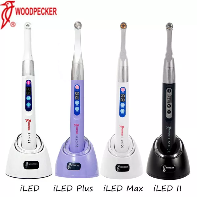 Original Woodpecker Dental iLED/Plus Curing Light Lamp 1 Second Cure 2500mw/c㎡