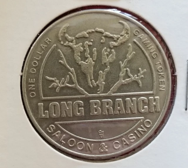 OBSOLETE! Vintage LONG BRANCH CASINO (Cripple Creek) $1 Gaming Token