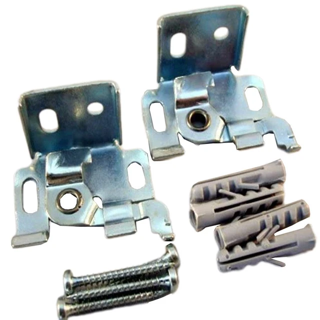 PRACTICAL 2PCS BRACKETS for For Blinds Ceiling/Wall
