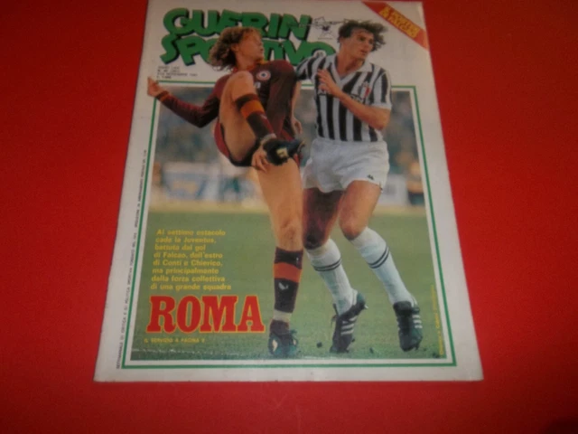 GUERIN SPORTIVO 1986 n 30 con Poster DE NAPOLI , HEATHER PARISI MARIA T