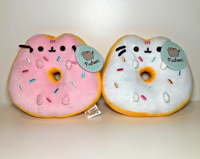 PUSHEEN THE CAT Licensed Pusheen as Iced Donut Pink 23cm Plush