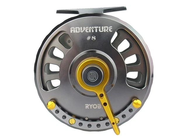 Moulinet mouche A. Jensen Target Grayling - Gun Smoke pour soie de 2/4 - RDB Fishing