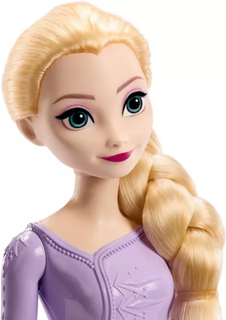 Beautiful Disney Frozen Elsa Fashion Long Hair Doll in Signature Stylish Dress