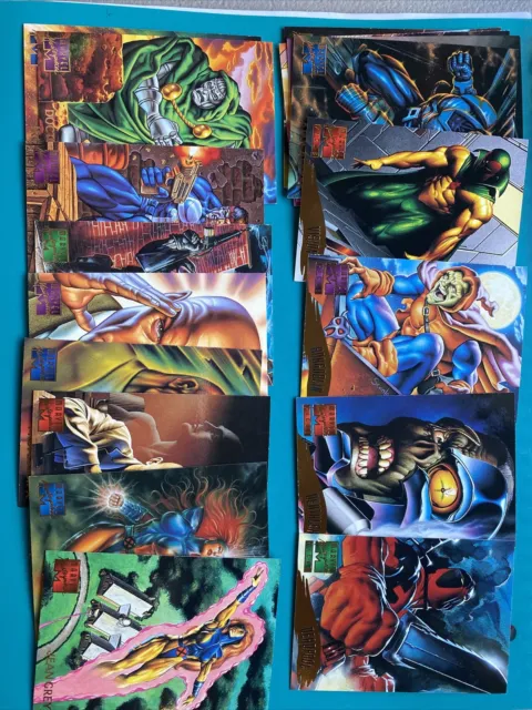 1995 Marvel Masterpieces - BASE CARD - SINGLES-YOU PICK!! Finish your Set!!!