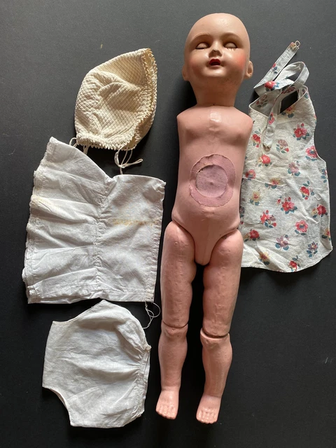Poupée Ancienne En Porcelaine Vêtements Accessoires Pièces Détachées