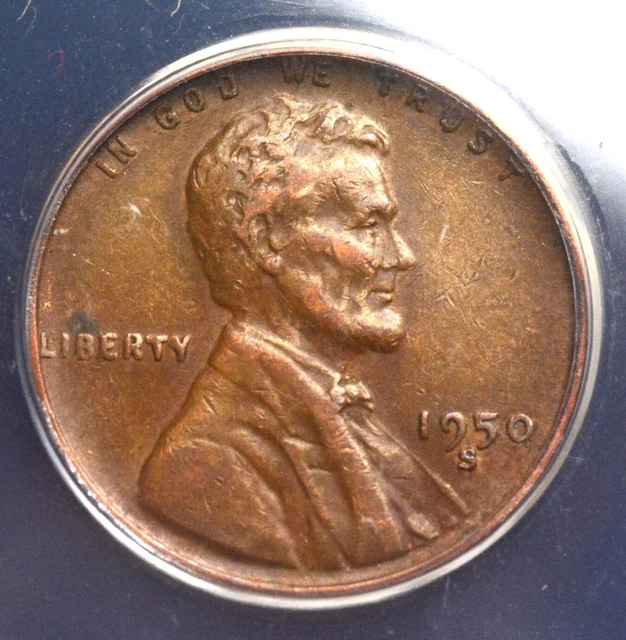 1950-S/S/S LINCOLN HEAD CENT OLD ANACS XF45 rpm-002- TOTAL POP 3  {#a36}