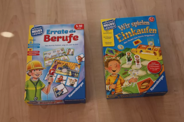 Wir spielen Einkaufen und Errate die Berufe von Ravensburger