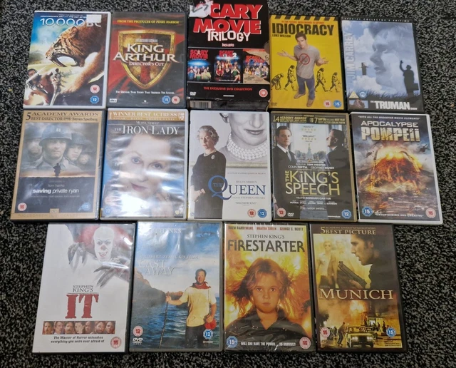 CLASSIC FILM DVD Bundle Includes Scary Movie Trilogy Firestarter