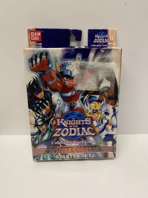 BanDai Knights Of The Zodiac Perilous Conquest Starter Pack New Sealed CCG