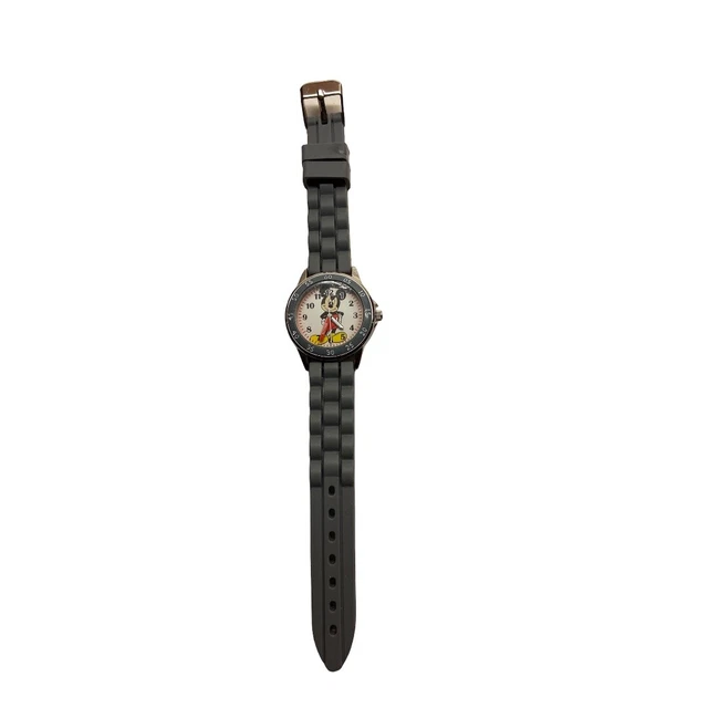 Accutime Kids Disney Mickey Mouse Minnie Mouse Analog Quartz Time Teacher Wrist