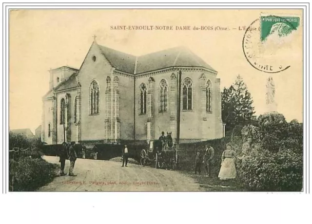 61.Saint Evroult Notre Dame Du Bois.l'eglise........