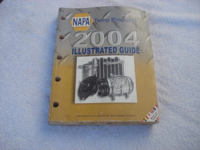 2004 NAPA Temp Control Products Illustrated Guide w/ OE Numbers A/C & Heater Pts