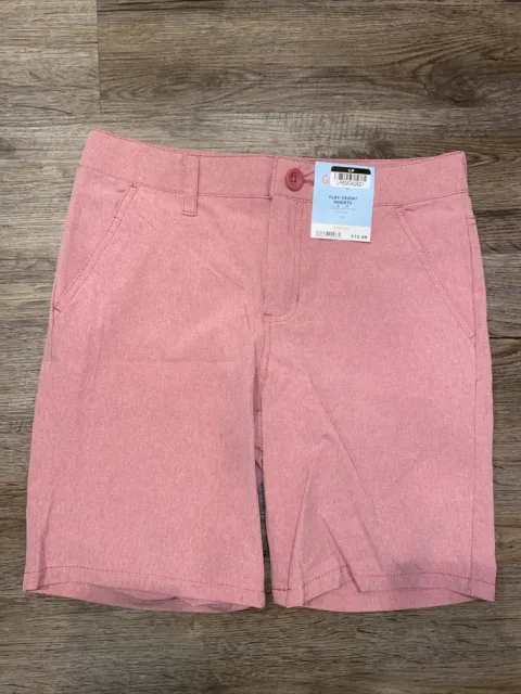 Boys Flat Front Shorts Red - Cat & Jack