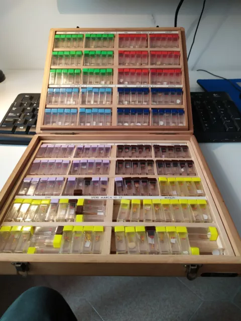 assortimento sfere orologio  varie misure in pratica custodia