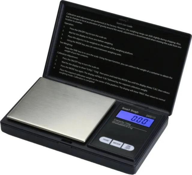 200g/500g*0.01g LCD Digital Pocket Electronic Scale Jewelry Gold Gram Weight