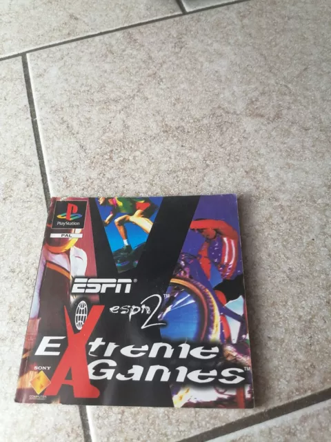 Manuel Jeu Ps1 Espn Extreme Games