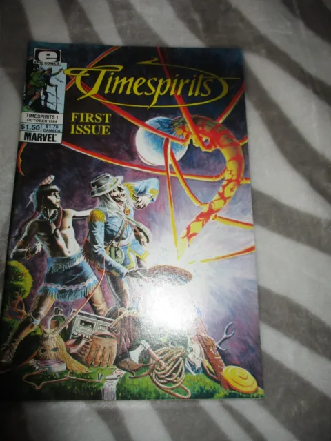 Epic Comics  Marvel TIMESPIRITS FIRST ISSUE (Oct 1984) Boarded & Bagged