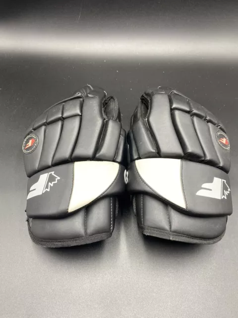 Ferland 8500 Hockey Gloves Black Youth 13” Vintage Read Ferland 8500 Hockey Gloves Black Youth 13” Vintage Read
