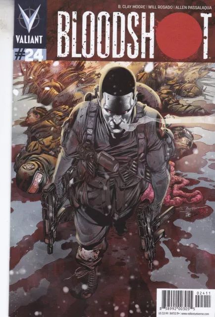 Valiant Comics Bloodshot Vol. 3  #24 October 2014 Fast P&P Same Day Dispatch