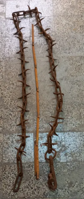 grossa catena in ferro   2,5 metri