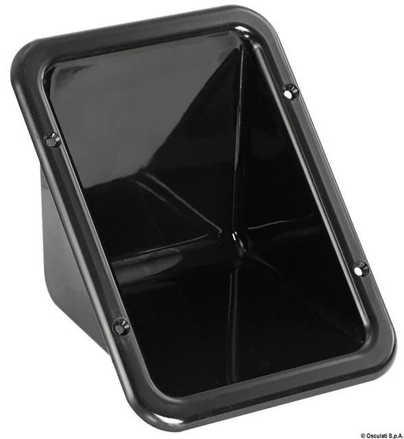 Compartiment Noir À Encastrer Noir pour Bouchons Marque Osculati 20.899.50