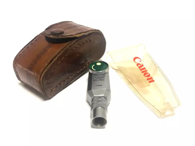 🍙Exc+5 w/Case🍙Canon Vintage Self Timer Shutter Release from Japan