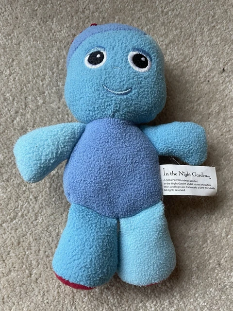 IN THE NIGHT Garden Iggle Piggle Singing Teddy Bear Soft Toy 29 Cm SOLD AS SHOWN £22.50
