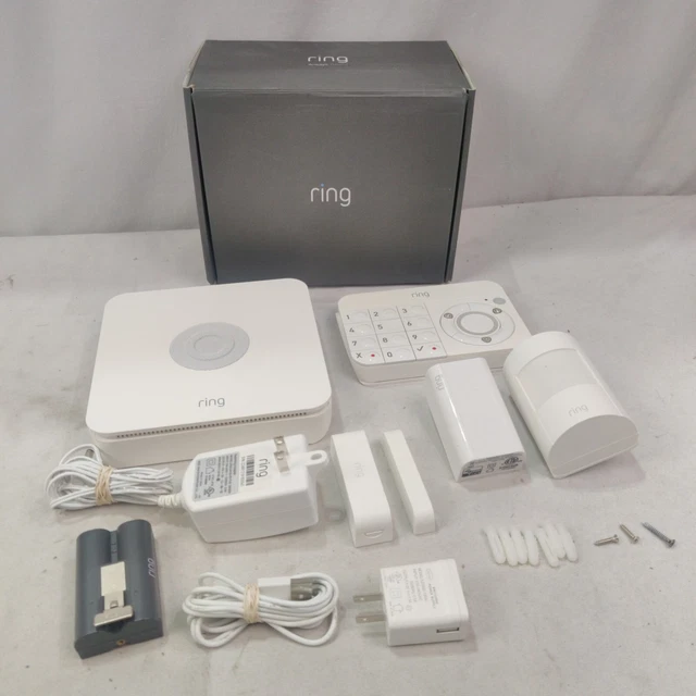 RING Z WAVE Plus Alarm System Base Station, Motion Detector, Range