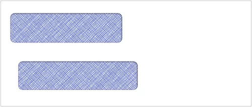 500 Double Window Envelope | Item #CE05B