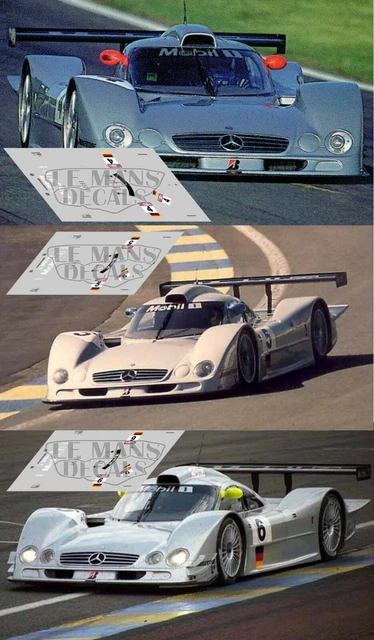 Decalcomanie Mercedes 300 SL Le Mans 1952 &ndash; Varie Scale 1:18 1:24 1:32 1:43