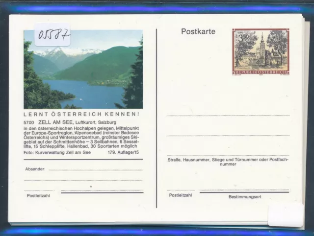 05587) Österreich GA / BPK Mi. P 473, 179.A., 15 Bilder  kpl. **