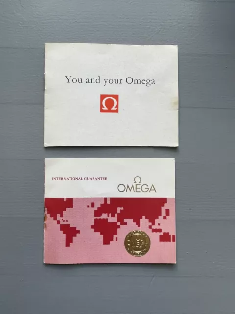 Vintage 1980’s Omega International Guarantee Booklet Blank & No Country Code