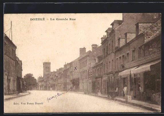 Trainel La Rue Saint Antoine (dos non divisé) à Traînel - Cartorum