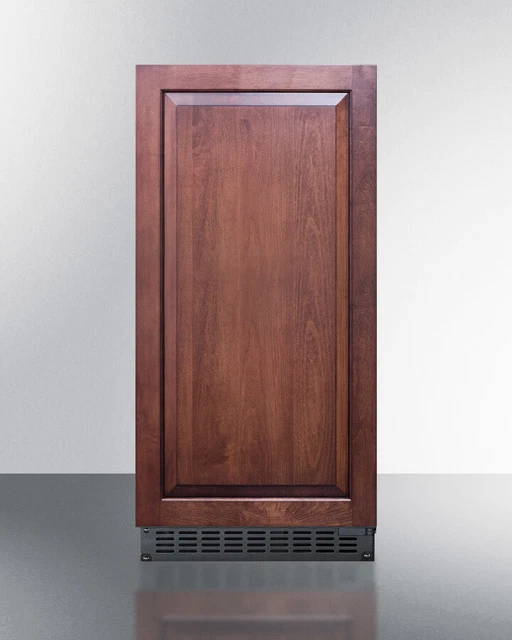 Summit BIM68OSPUMPIF 15"W 26 Lbs. Capacity Undercounter Ice Maker - Panel-Ready