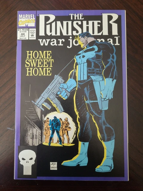 THE PUNISHER WAR JOURNAL Comic Book Vol. 1, No. 44 (Marvel July 1992) VERY NICE!