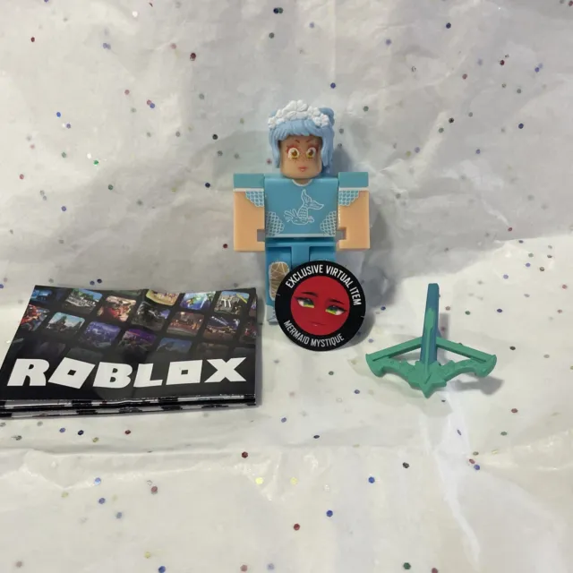 Roblox Action Series 12 Mermaid Mystique Face Toy Code Sent Messages