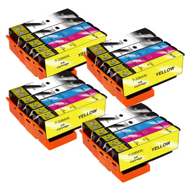 20x XL TINTE PATRONEN für Epson Expression Premium XP540 XP640 XP900 XP7100 Set