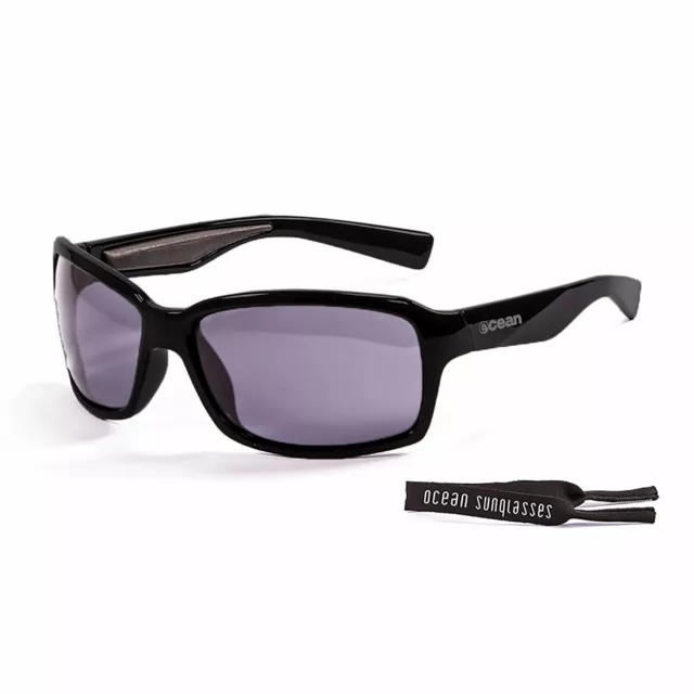 OCEAN VENEZIA Floating Sunglasses Sailing & Fishing, Mate Black & Smoke Lens