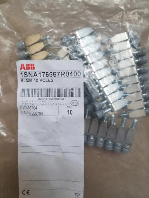 5pcs ABB/TE entrelec wiring terminals Accessories  BJMI6-10 1SNA176667R0400