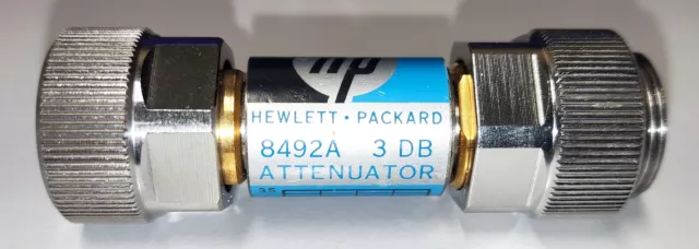 HP, AGILENT KEYSIGHT 8492A, 3 DB, FIXED ATTENUATOR DC TO 18 Ghz, APC 7 MM