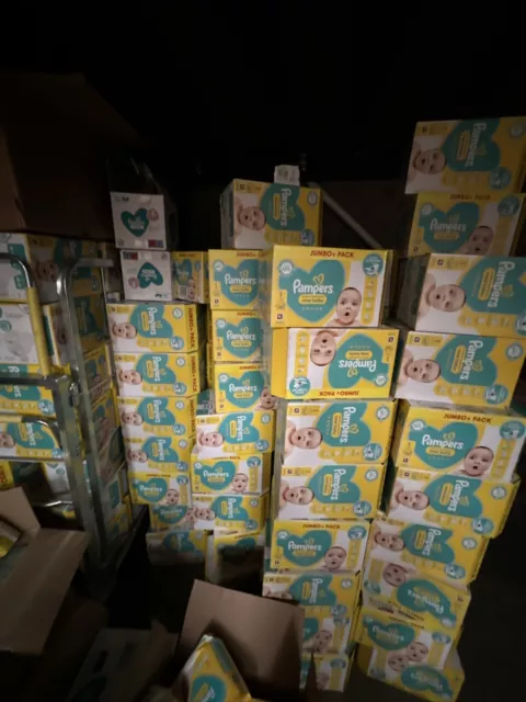 Pampers Size 1 Newborn Premium Nappies Bulk 80-Pack Ultra Soft Dry Sensitive Box 3