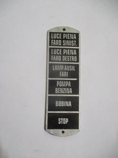 Targa In Alluminio Composito Corten Stampata Impero - Foto 3