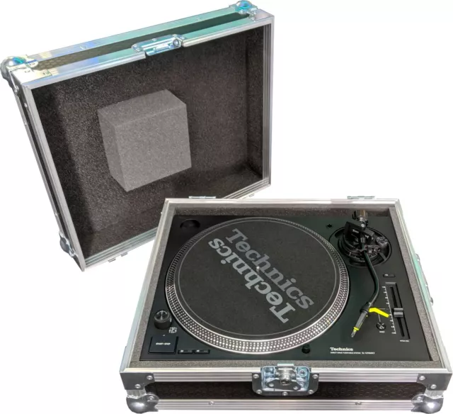 Technics SL1210 Turntable DJ Deck Swan Flight Case (Hex) 2